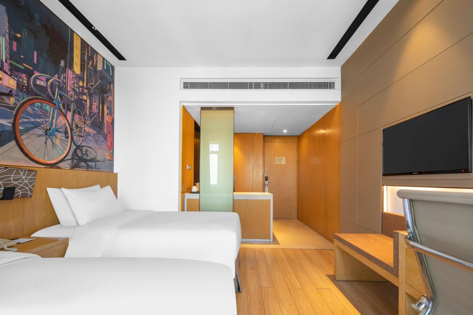 Minimax Hotel Shanghai Szungcsiang Kültér fotó